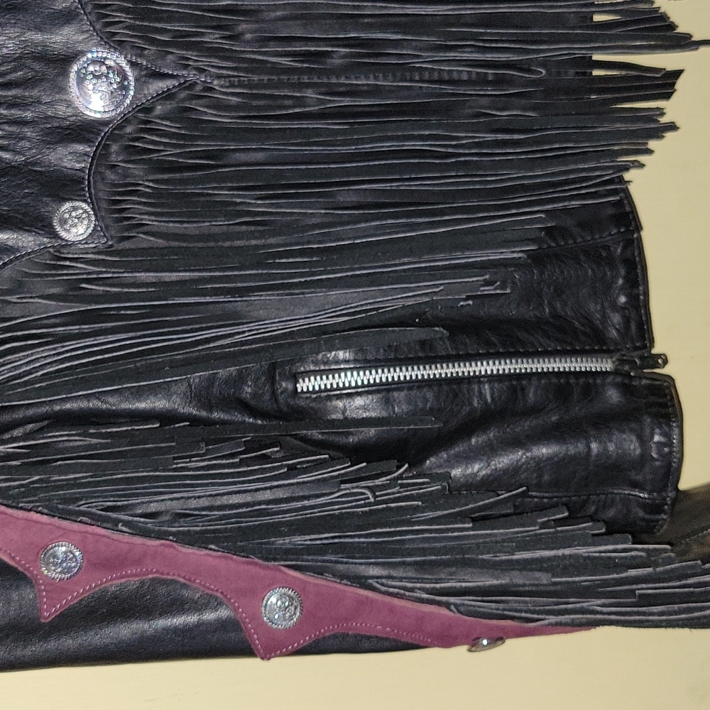 Gypsy Lether bikers jacket - Picture 4 of 8